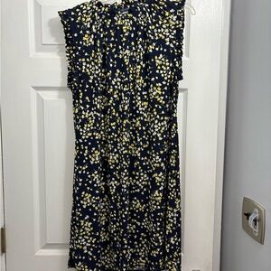 Floral Navy Dress